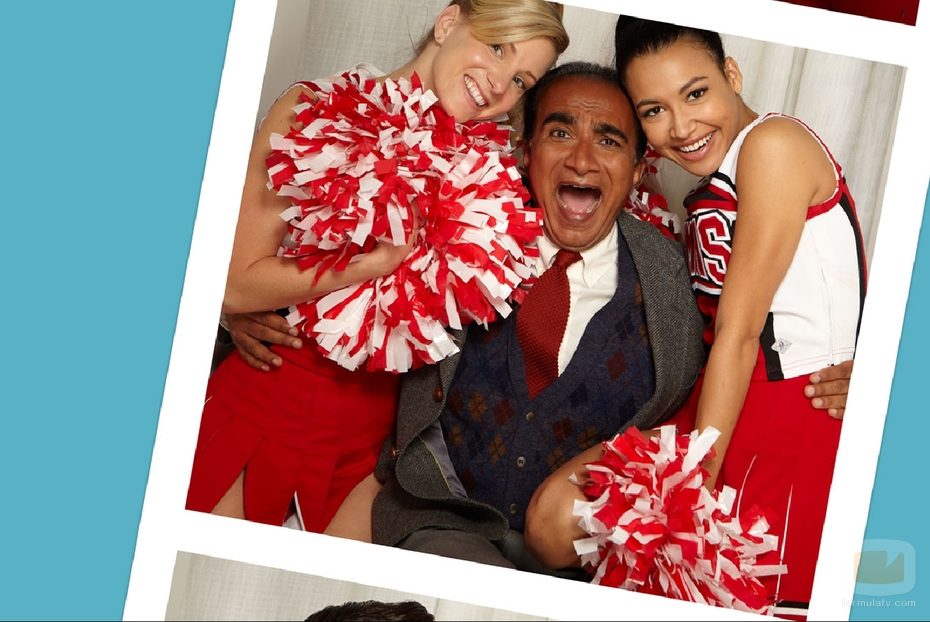 Iqbal Theba, asustado por las animadoras de 'Glee'