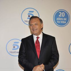 Pedro Piqueras en la gala de Telecinco