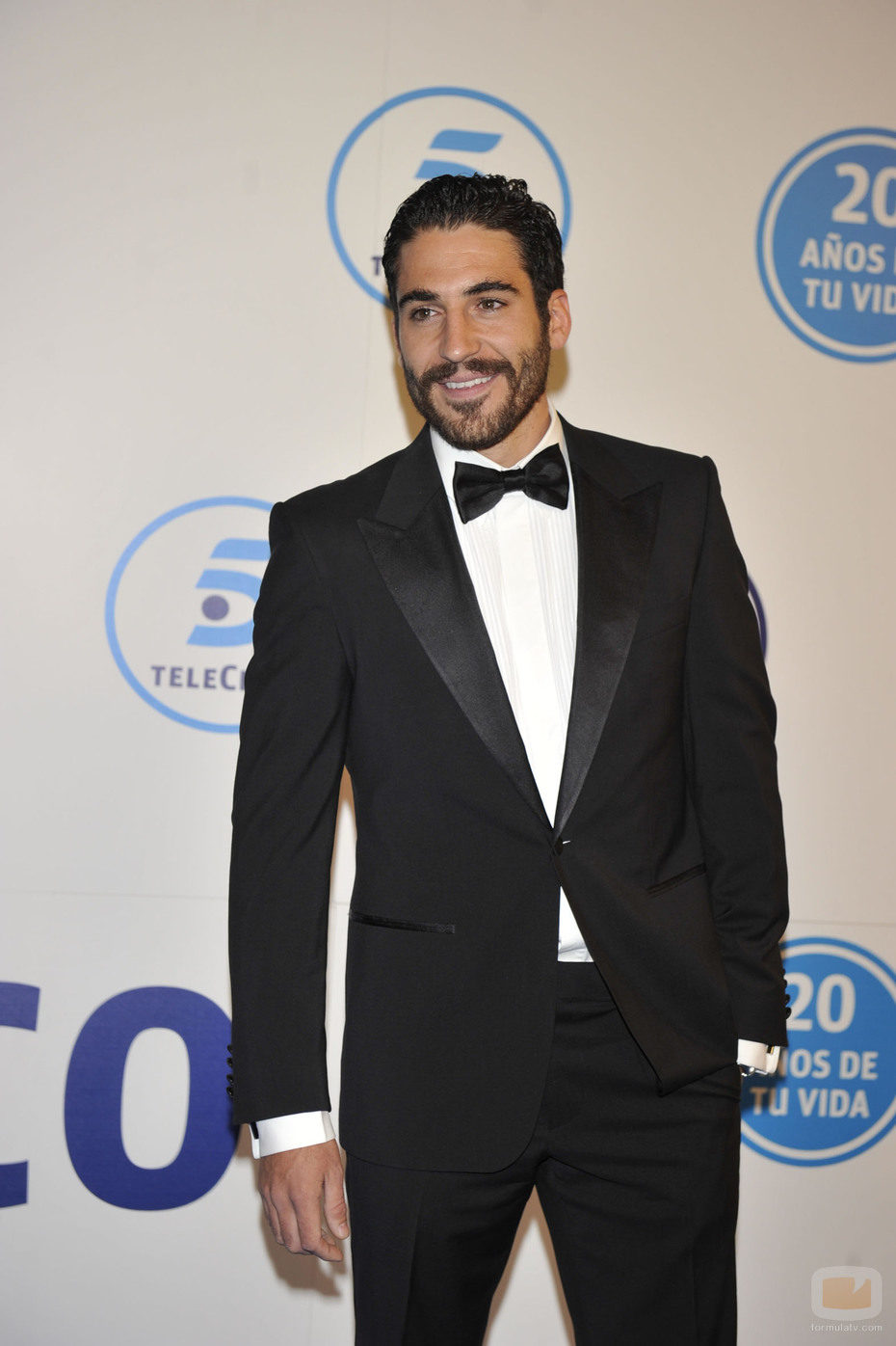 Miguel Ángel Silvestre en la gala 20 años