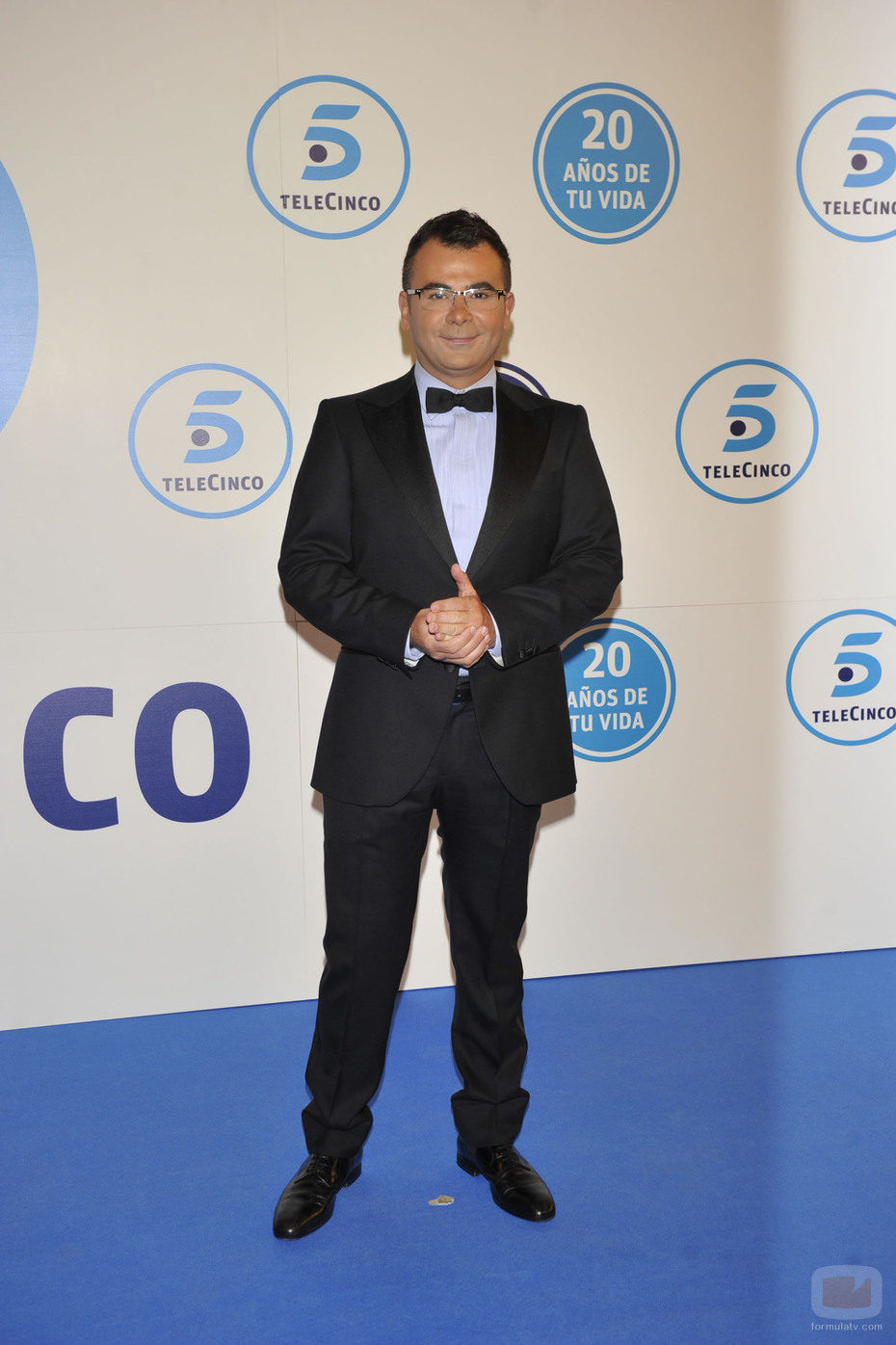 Jorge Javier Vázquez con pajarita
