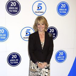 Esperanza Aguirre celebra los 20 años de Telecinco