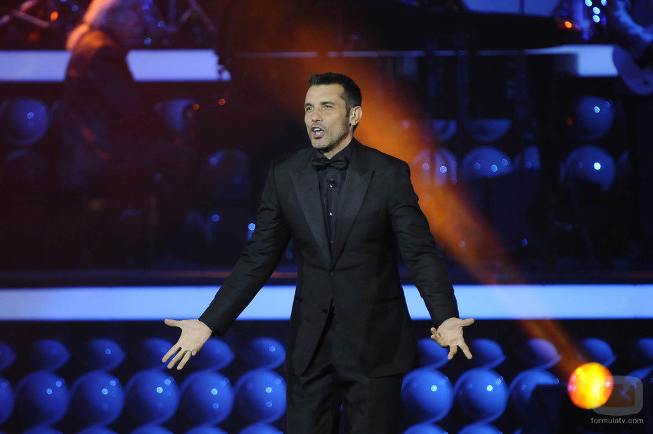 Jesús Vázquez en la Gala 20 Años de Telecinco