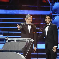 Boris Izaguirre y Miguel Ángel Silvestre