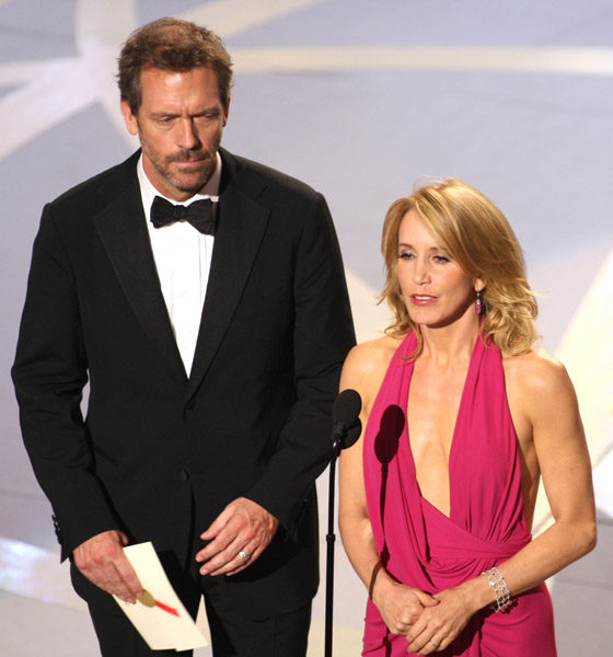 Hugh Laurie y Felicity Huffman