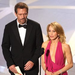 Hugh Laurie y Felicity Huffman