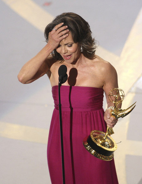 Sally Field recoge su Premio Emmy