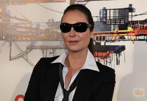 Ana Milán, la mujer de negro