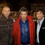 Zinedine Zidane, Nico Abad y Enzo Francescoli
