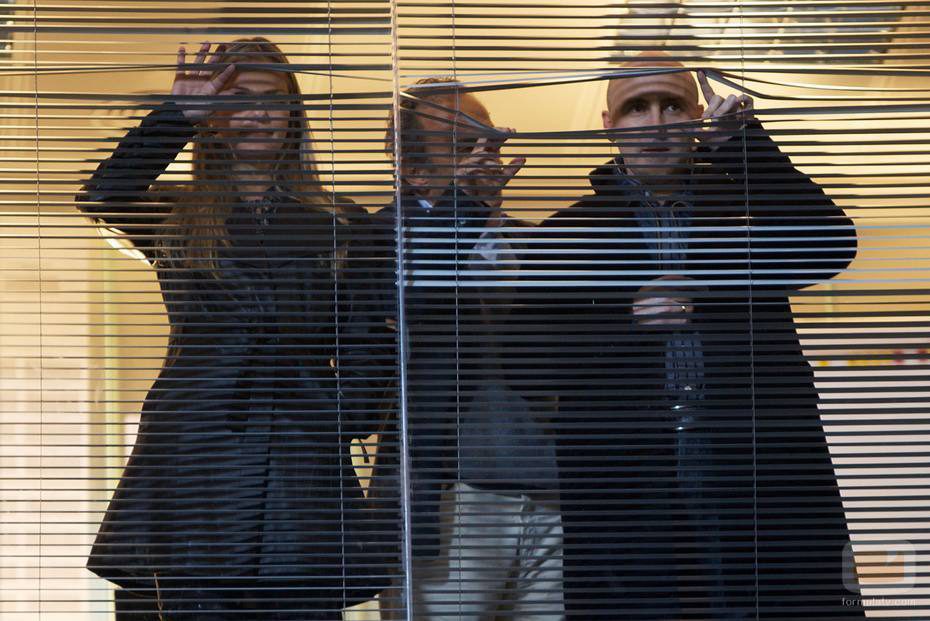 Milene Domingues, José Antonio Martín Otín "Petón" y Julio Maldonado "Maldini"