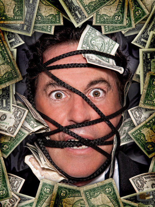Atrapado por dinero