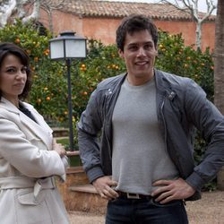 Óscar Reyes y Sara Elizondo en 'Gavilanes'