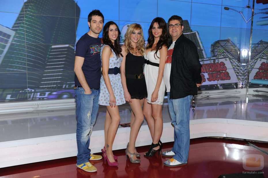 Presentador y colaboradores de 'Tonterías las justas'
