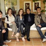 Raphael con sus hijos en la tv movie de Antena 3