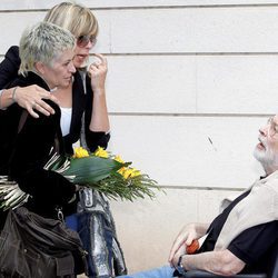 Elisa Ruiz, Miriam Díaz Aroca y Chicho Ibáñez Serrador