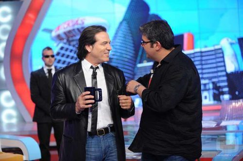 Visita de Pepe Navarro a 'Tonterías las justas'