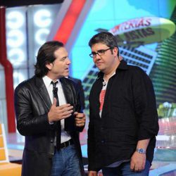 Pepe Navarro habla con Florentino Fernández