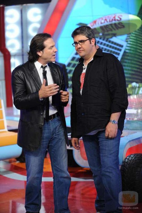 Pepe Navarro habla con Florentino Fernández