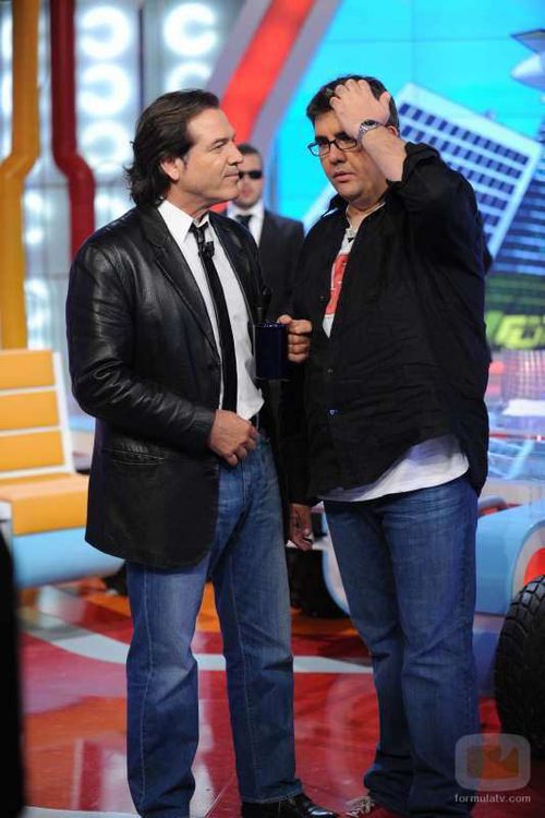 Pepe Navarro y Florentino Fernández, juntos de nuevo