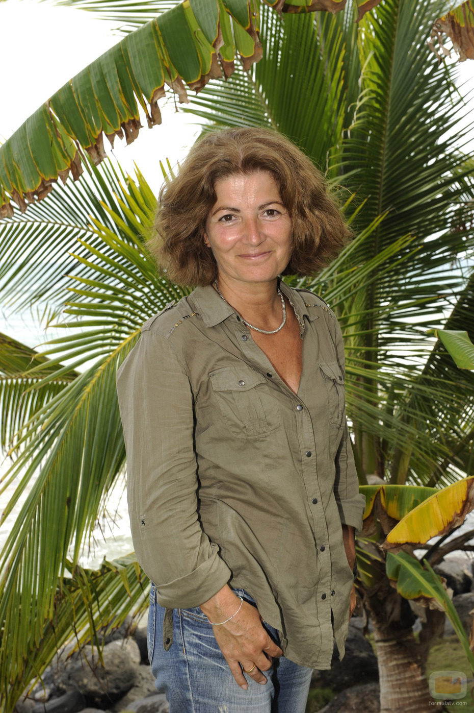 Consuelo Berlanga en la isla de 'Supervivientes 2010'