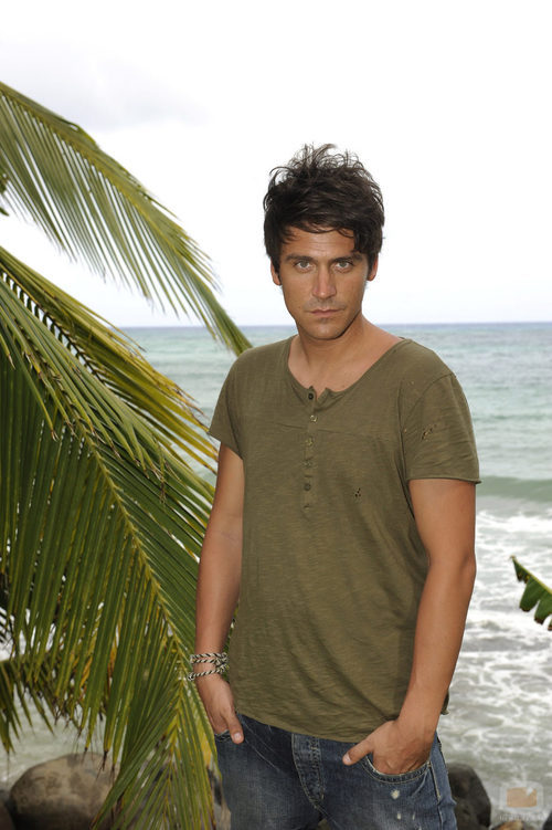 Guillermo Martín en la isla de 'Supervivientes 2010'