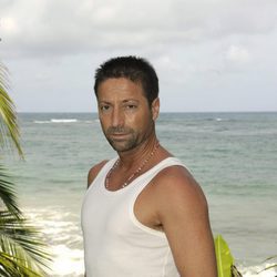 Javier Quiñones en la isla de 'Supervivientes 2010'