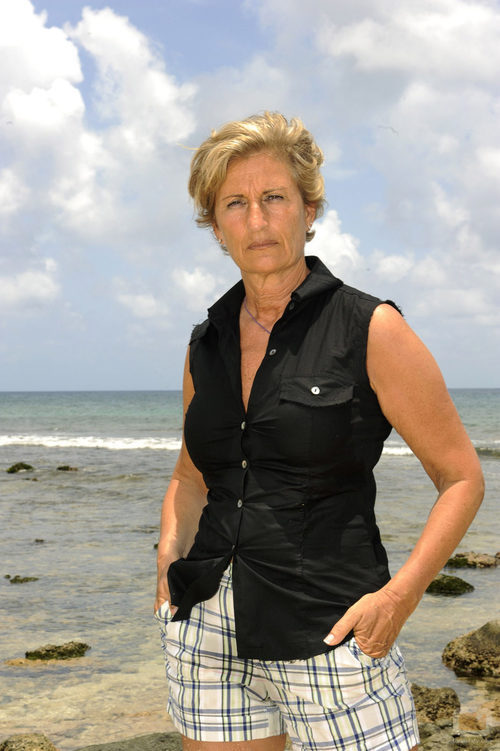 María José Fernández en la isla de 'Supervivientes 2010'