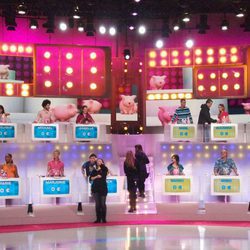 Los concursantes en 'Los 20 cerditos'