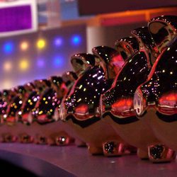 Los protagonistas de "Los 20 cerditos"