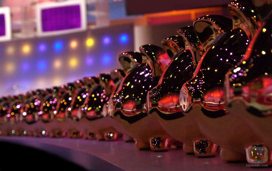 Los protagonistas de "Los 20 cerditos"