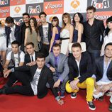 Foto de familia de la première de 'FoQ'