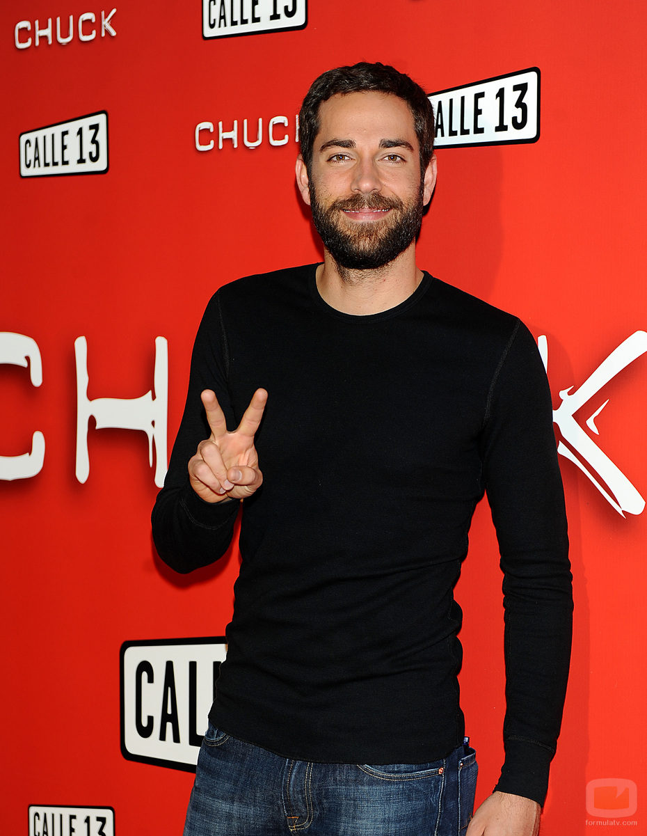 Zachary Levi, de 'Chuck', en Madrid