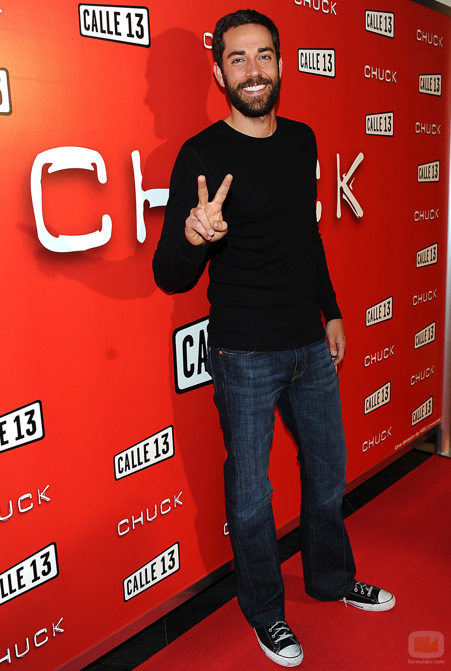 Zachary Levi, de 'Chuck', visita España