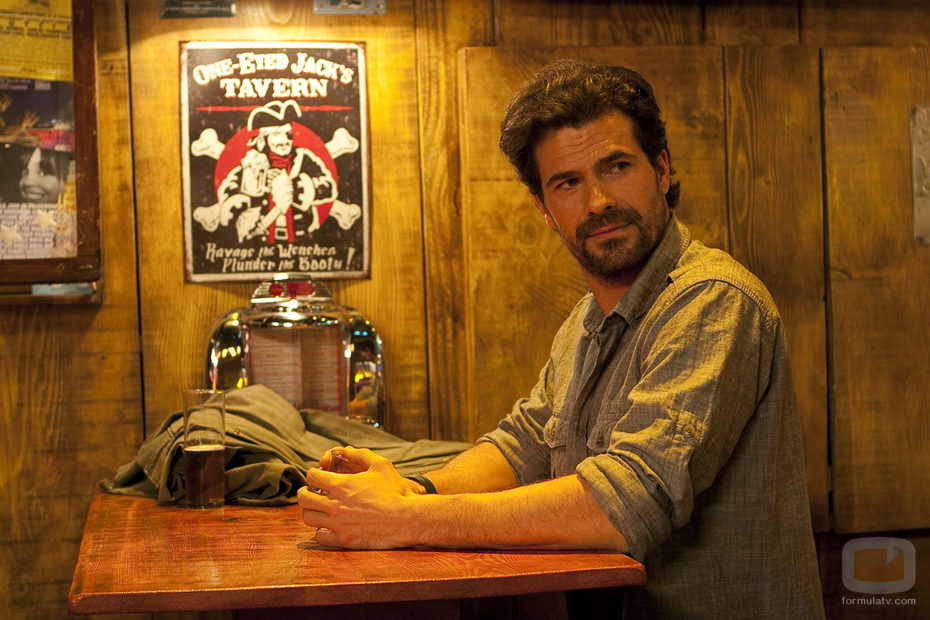 Rodolfo Sancho en el Bar La Frontera