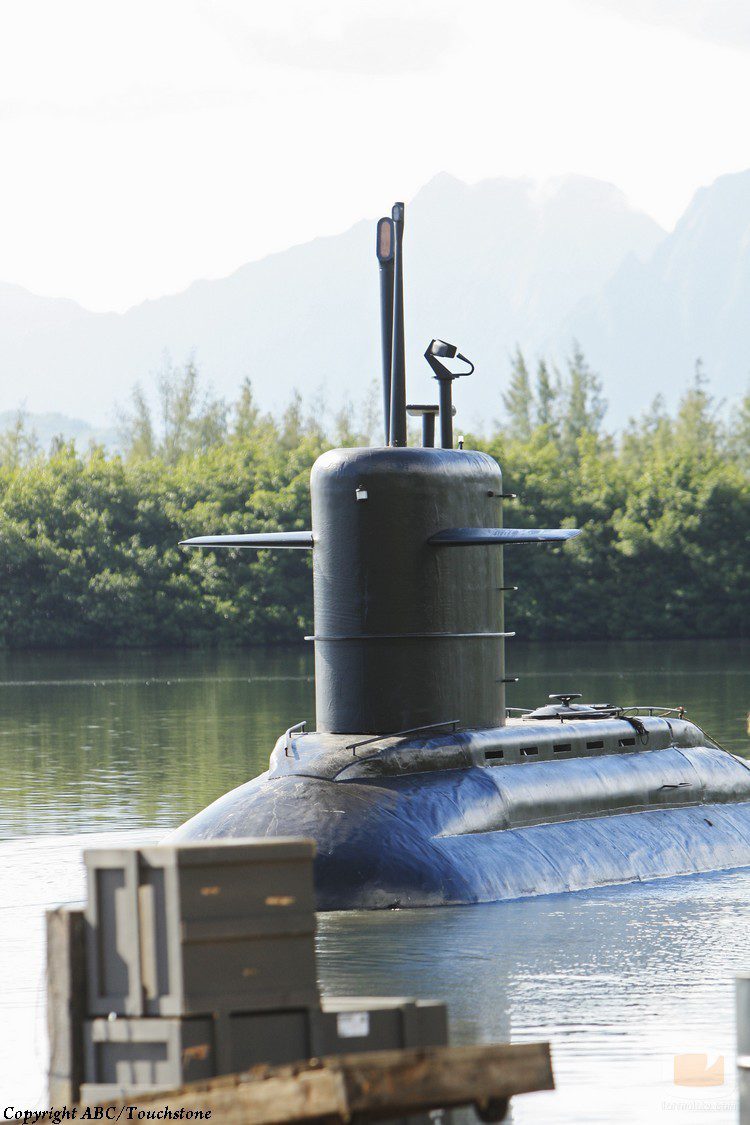 El submarino de Widmore en 'The Candidate'
