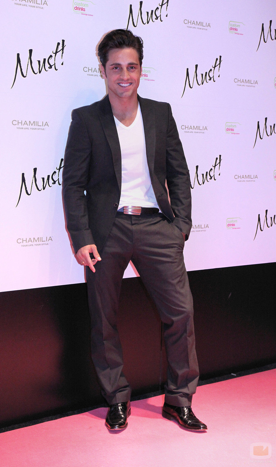 David Bustamante en los Premios Must!