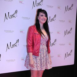 María Villalón en los Premios Must!