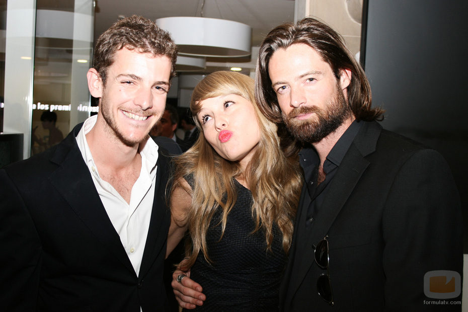 Guillermo Barrientos, William Miller y Esmeralda Moya