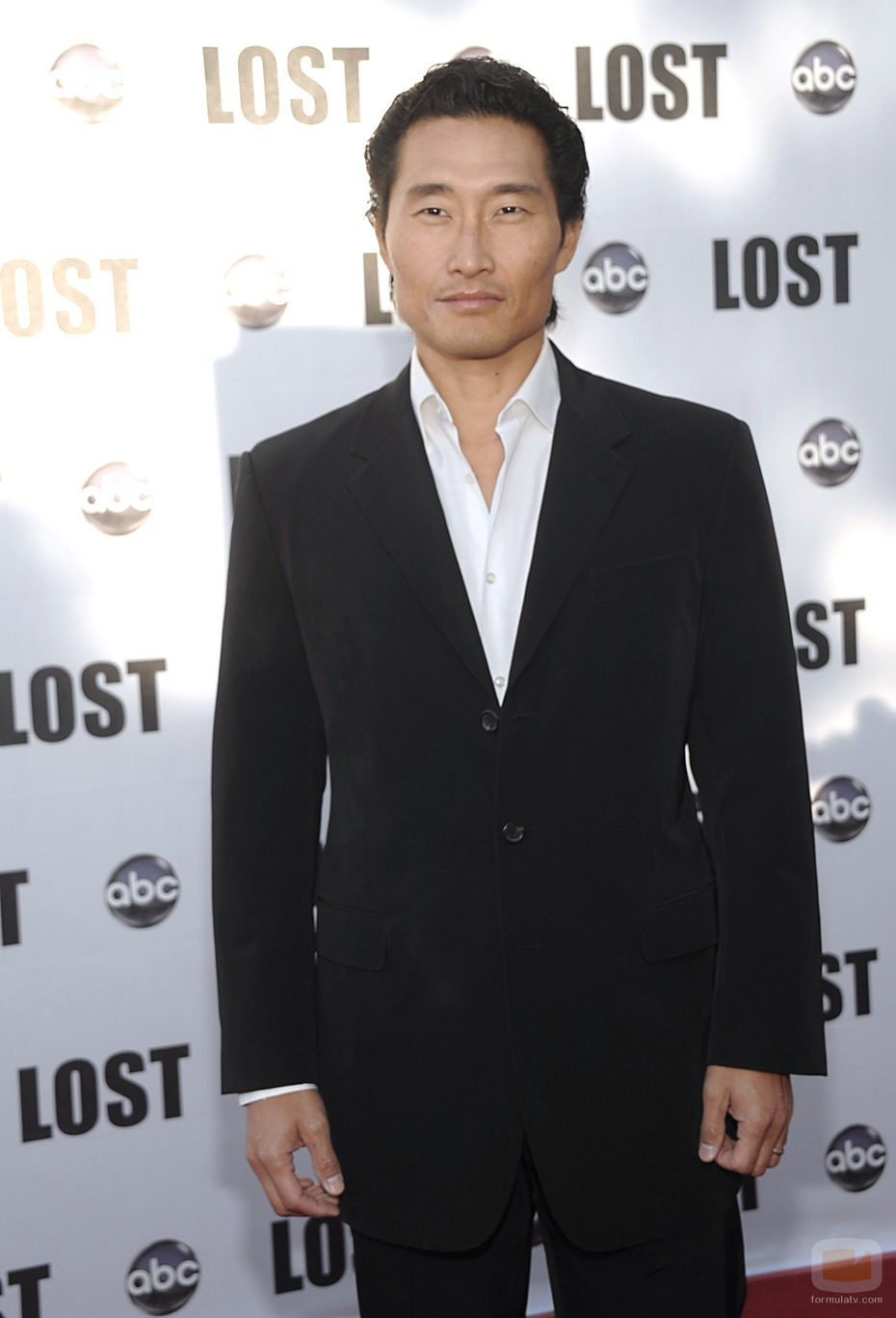 Daniel Dae Kim en la fiesta final de 'Perdidos'