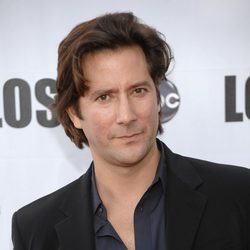 Henry Ian Cusick en la fiesta final de 'Perdidos'