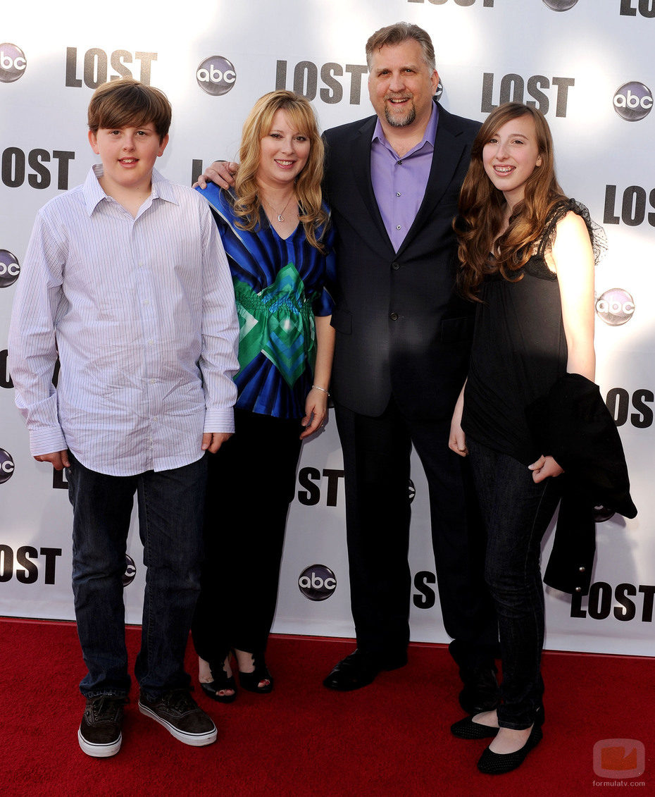 Daniel Roebuck y su familia