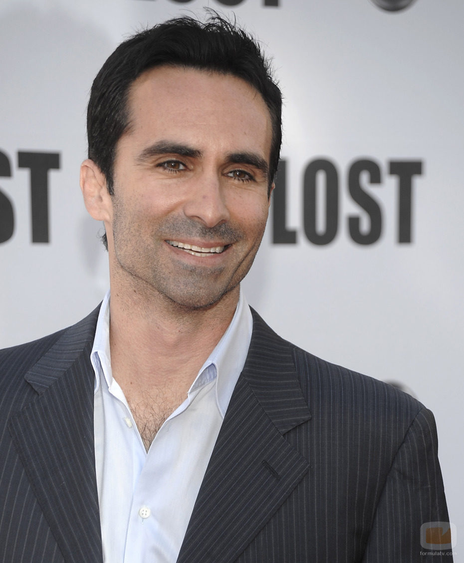 Nestor Carbonell en la fiesta final de 'Perdidos'