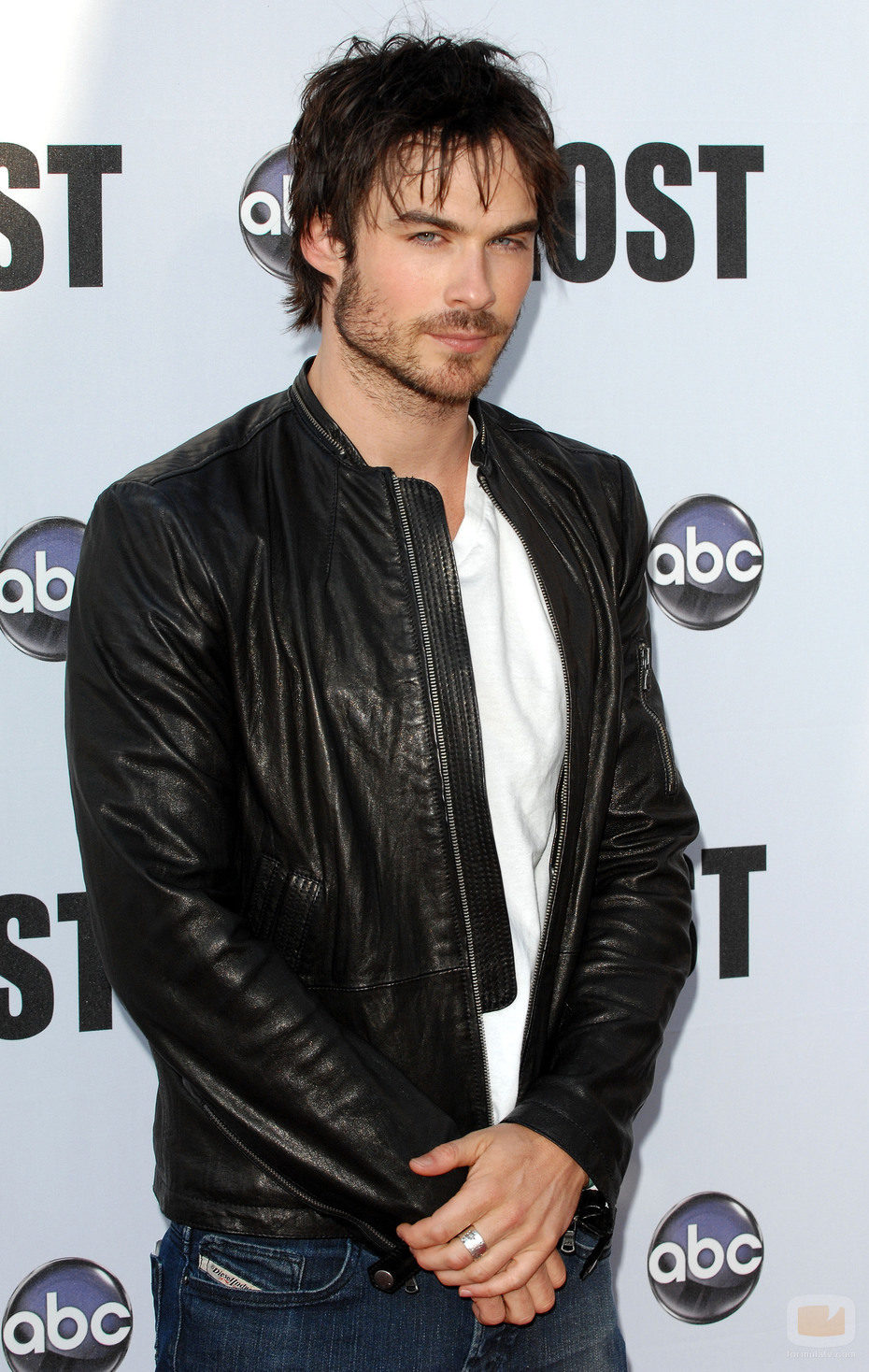 Ian Somerhalder en la fiesta final de 'Perdidos'