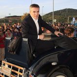 David Cantero en descapotable