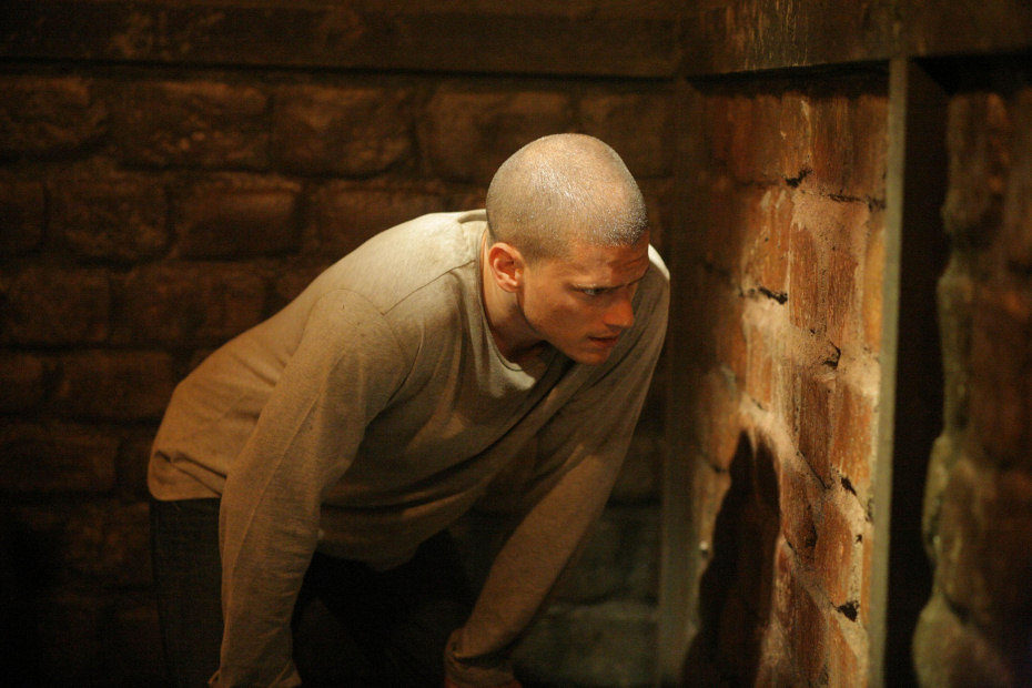 Wentworth Miller en un capítulo de 'Prison Break'