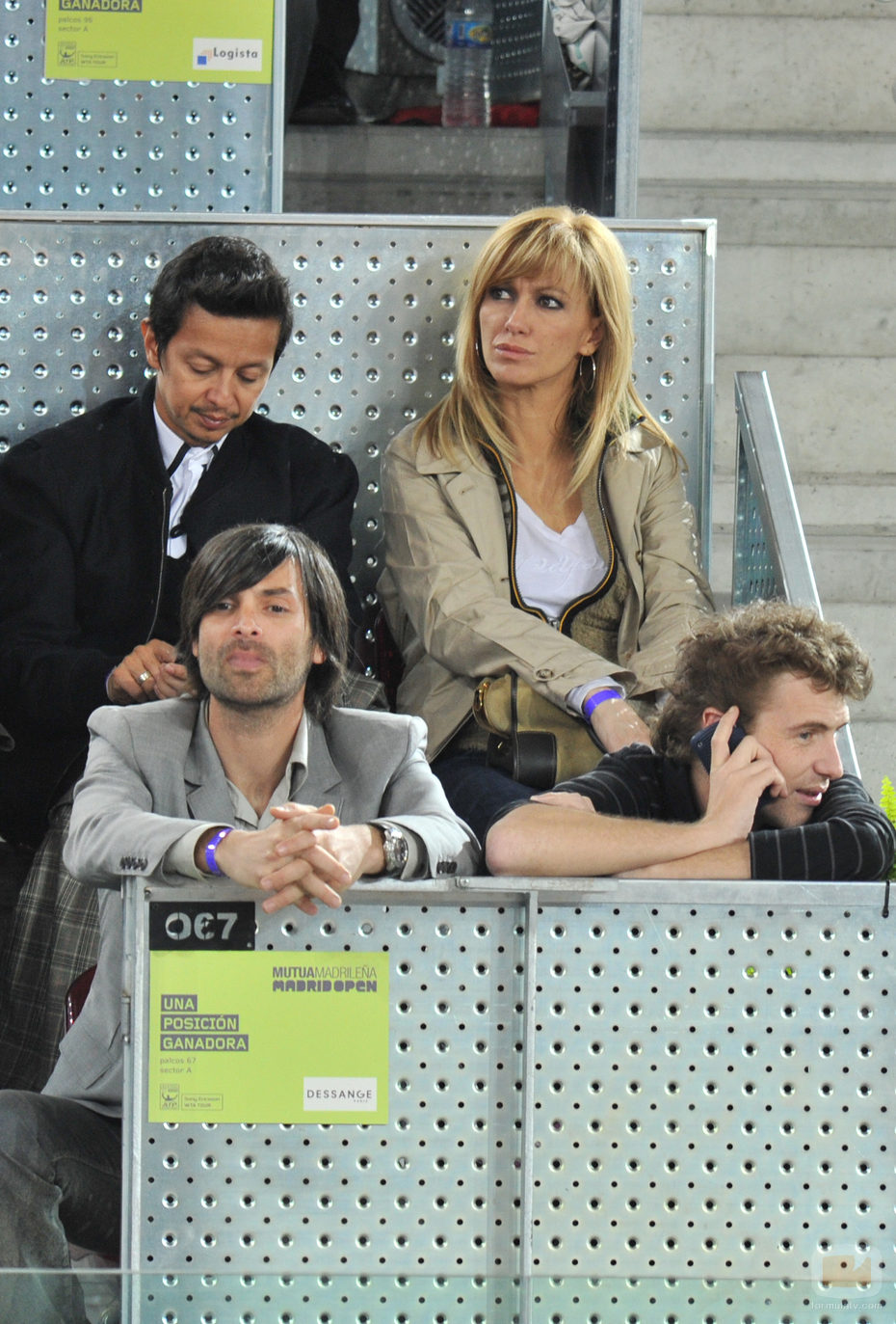 Susanna Griso en el Madrid Open de Tenis