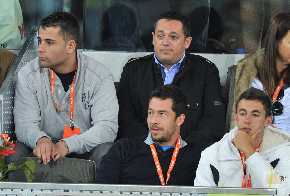 Pepón Nieto en el Madrid Open de Tenis