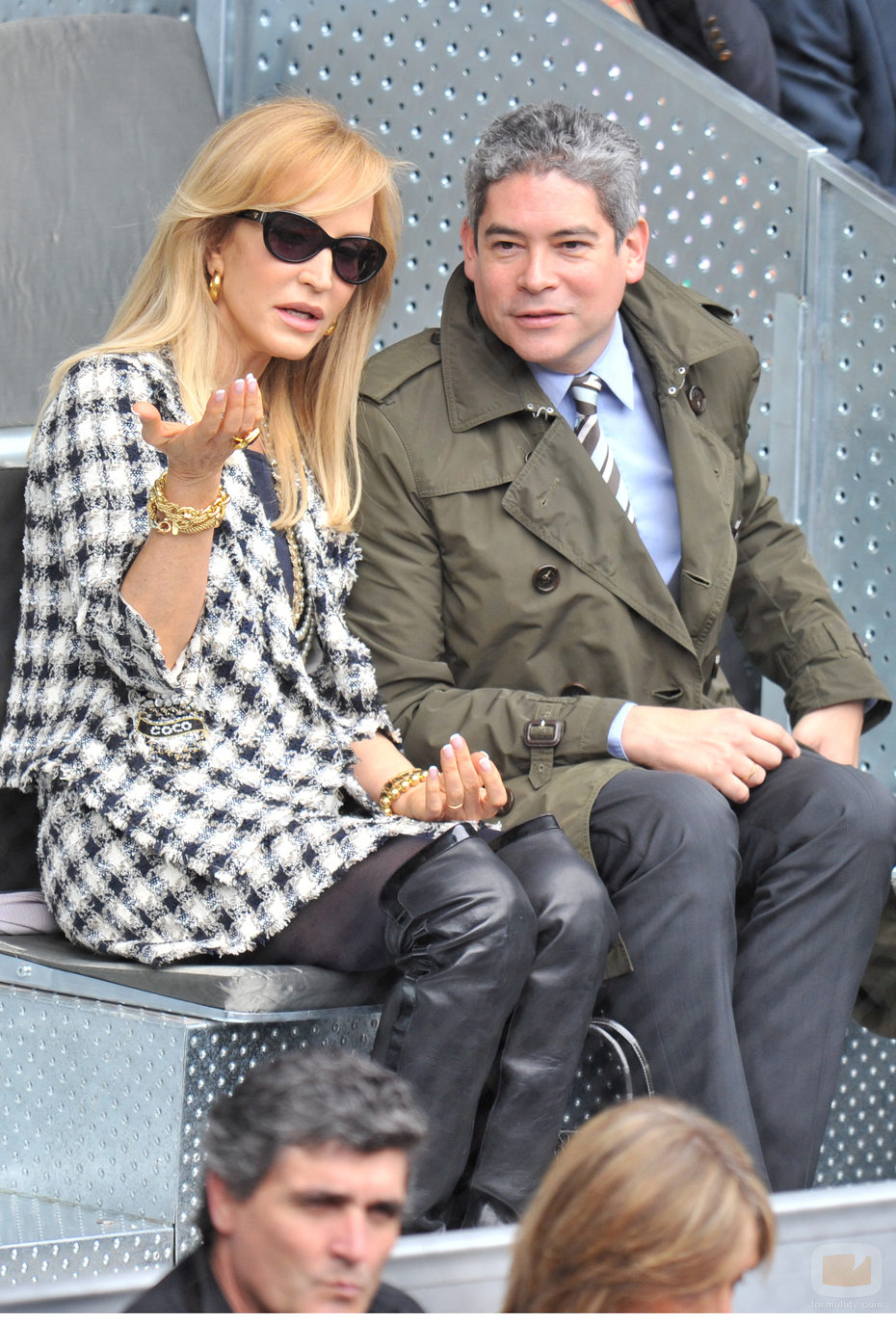 Carmen Lomana y Boris Izaguirre