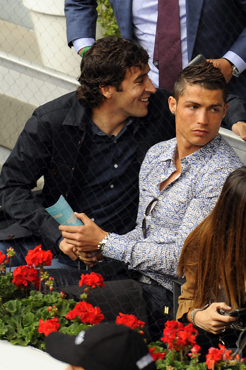 Cristiano Ronaldo en el Madrid Open 2010