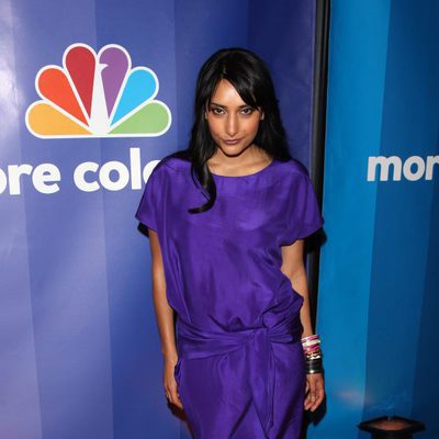 Rebecca Hazlewood en los Upfronts 2010