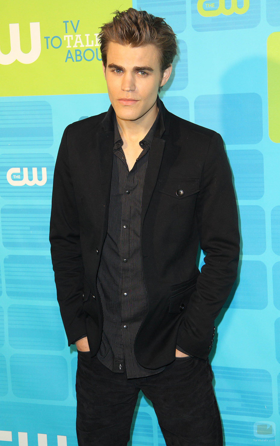 Paul Wesley en los Upfronts 2010